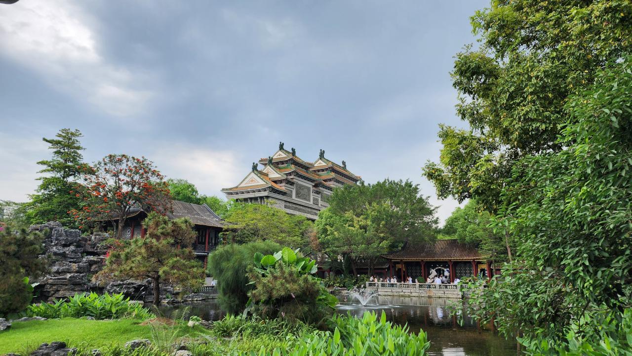 大觀園內一景