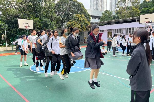 Junior Forms Inter-Class Rope Skipping