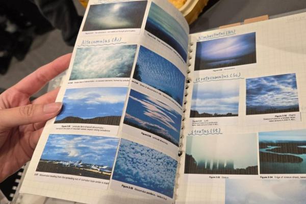 這頁是有關不同雲層的筆記