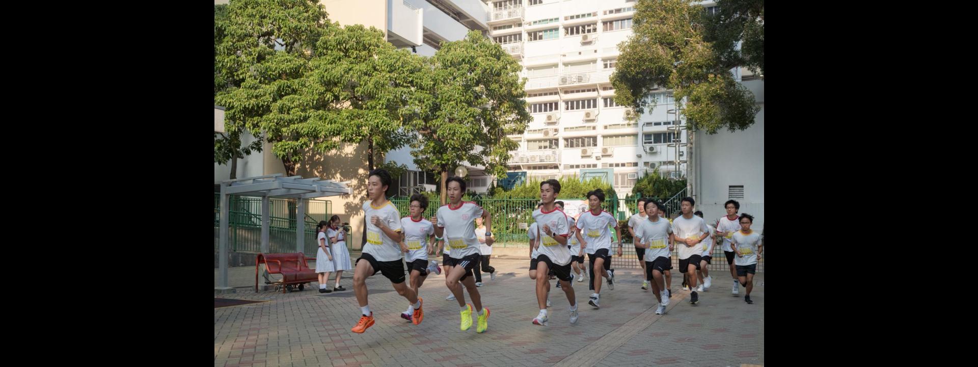 45周年校慶班際長跑比賽